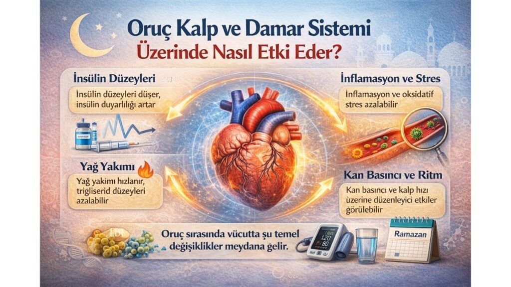 Oruç Kalp ve Damar Sistemi Üzerinde Nasıl Etki Eder?