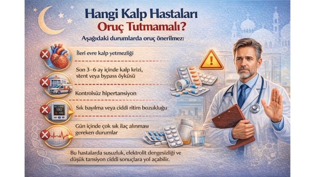 Hangi Kalp Hastaları Oruç Tutmamalı?