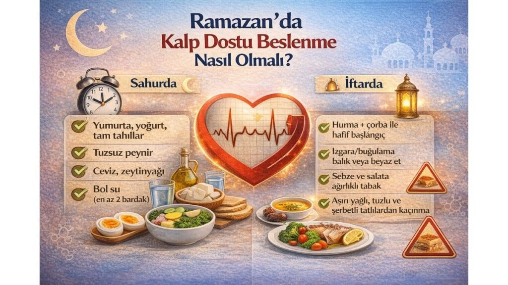 Ramazan’da Kalp Dostu Beslenme Nasıl Olmalı?