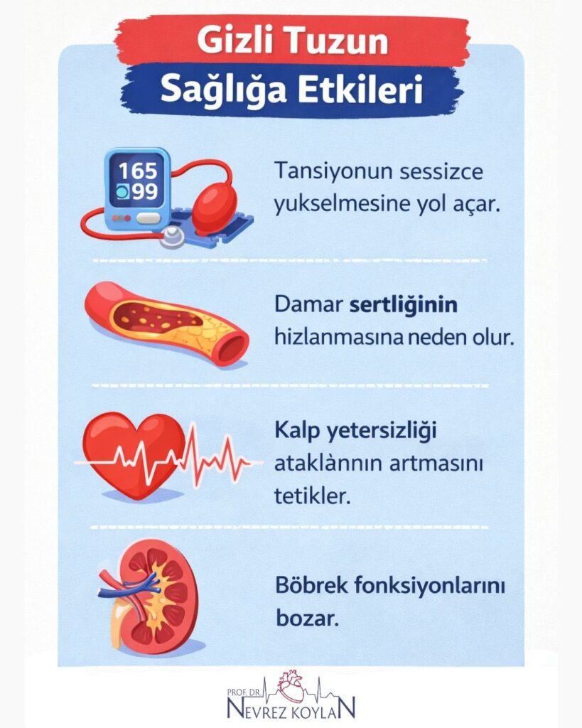 Gizli tuzun sağlığa etkileri