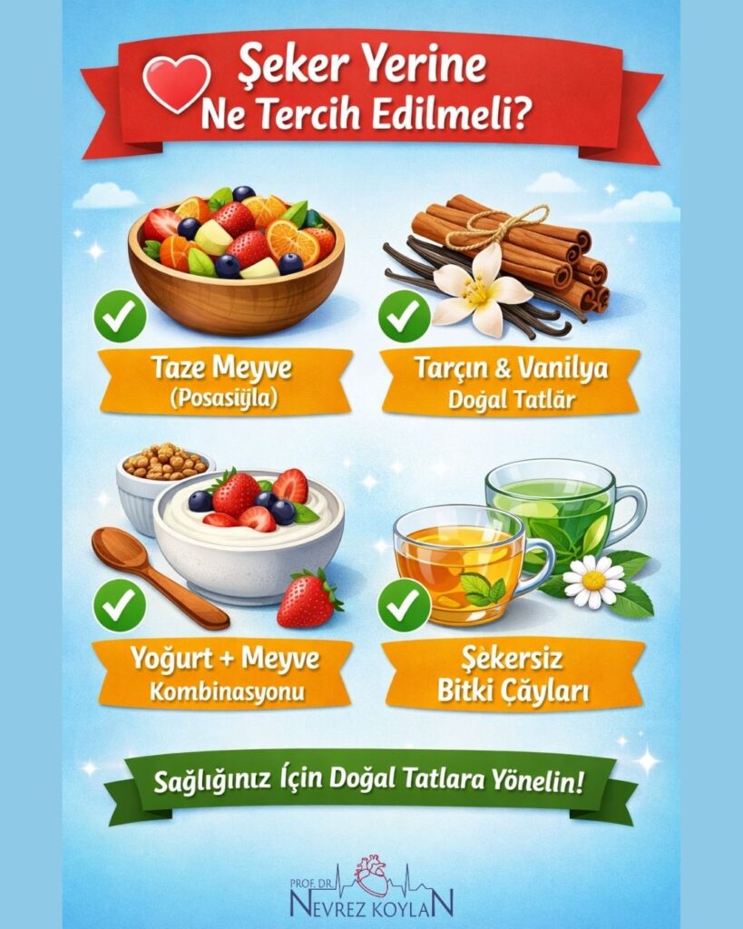 Şeker Yerine Ne Tercih Edilmeli?
