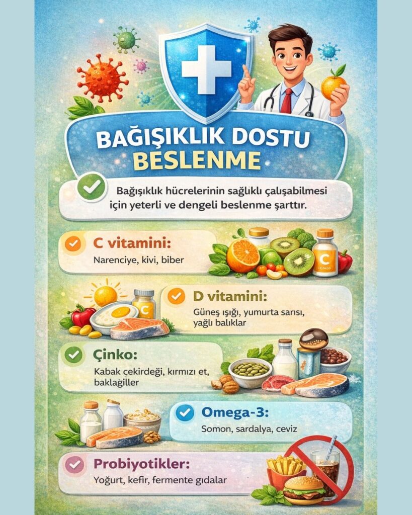 Bağışıklık dostu beslenme