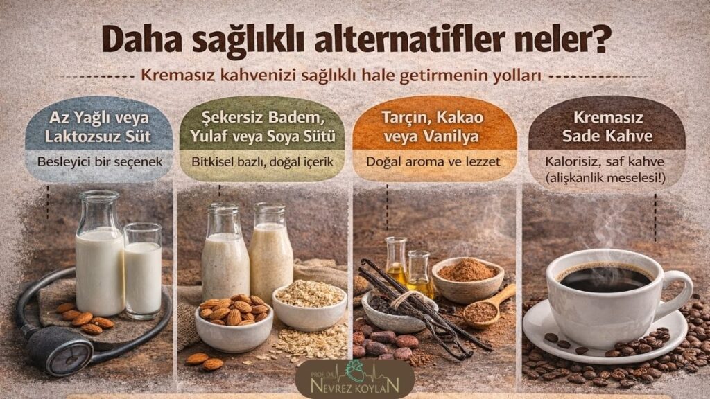 Daha sağlıklı alternatifler