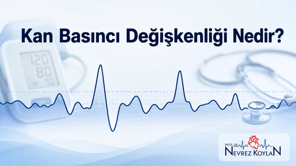 Kan basıncı değişkenliğini gösteren tansiyon grafiği