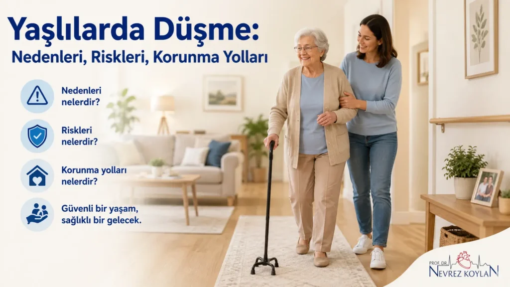 Yaşlılarda düşme nedenleri, riskleri ve korunma yolları