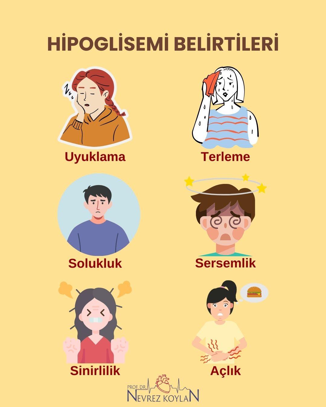 glisemi belirtileri
