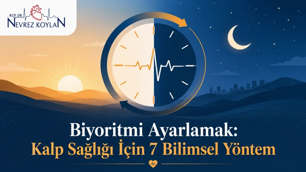 Biyoritmi ayarlamak - sirkadiyen ritim ve kalp sağlığı, Prof. Dr. Nevrez Koylan