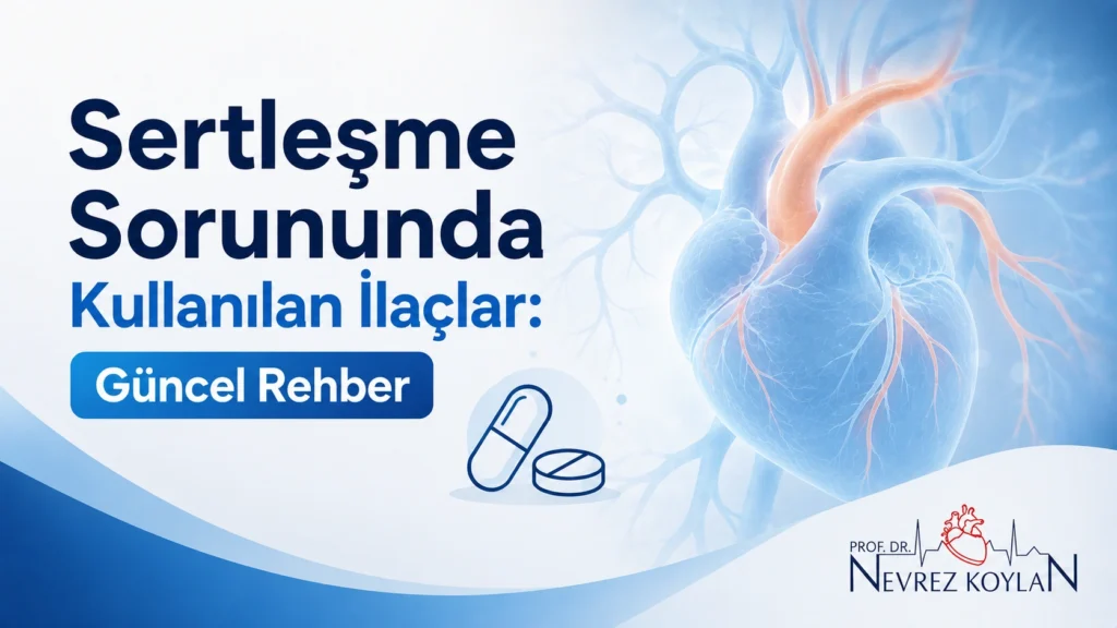PDE5 inhibitörlerinin damarlarda etki mekanizması illüstrasyonu