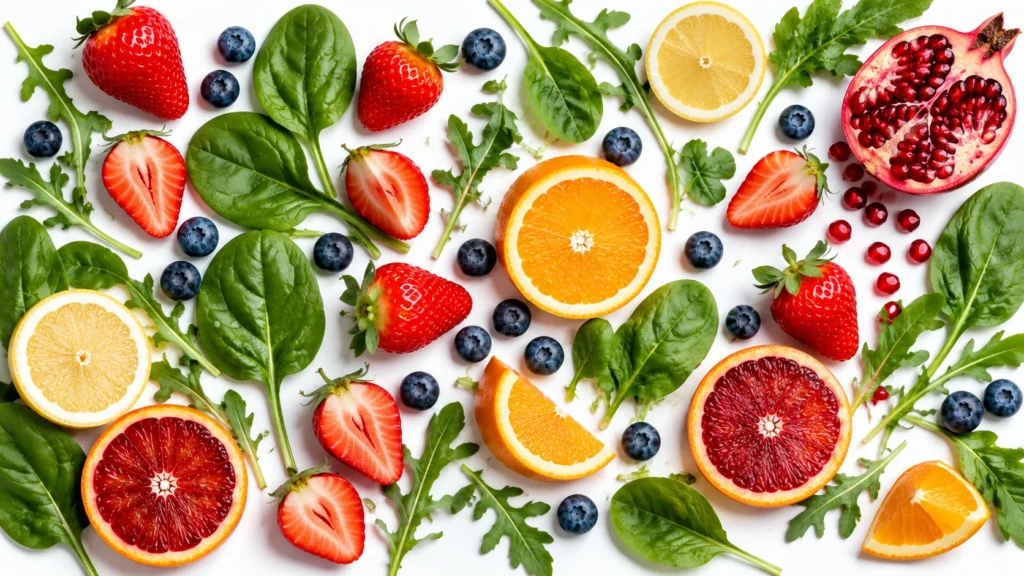 Flavonoid ve nitrik oksit içeren meyve sebzeler damar sağlığını destekler