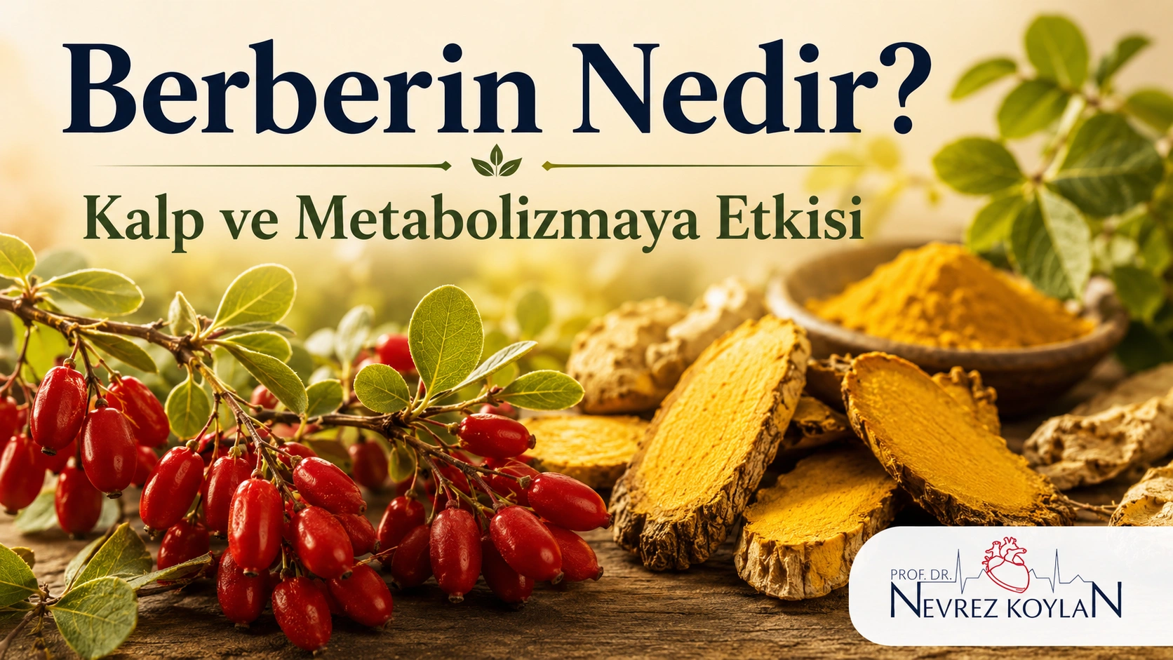 Berberin nedir ve kalp sağlığına etkileri — Prof. Dr. Nevrez Koylan