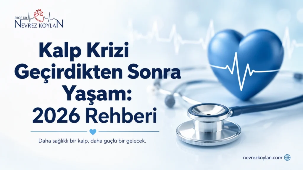 Kalp krizi geçirdikten sonra yaşam - Prof. Dr. Nevrez Koylan rehberi