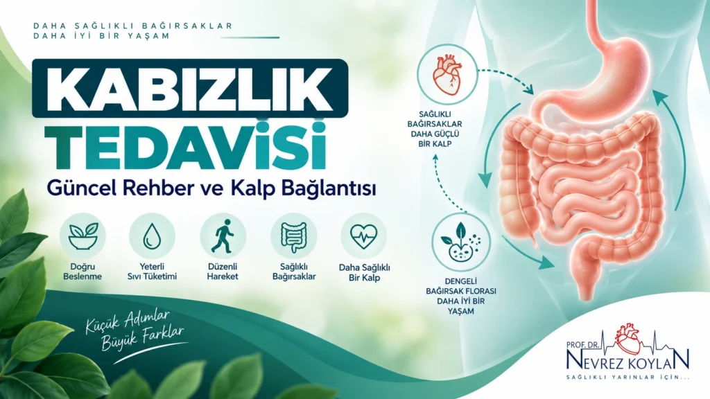 Kabızlık tedavisi kapak görseli — Prof. Dr. Nevrez Koylan