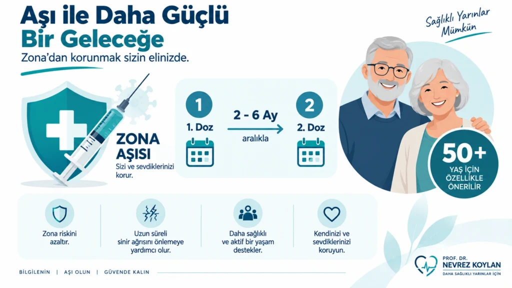 Zona hastalığının kalp ve damar sağlığıyla ilişkisini gösteren kardiyoloji temalı görsel
