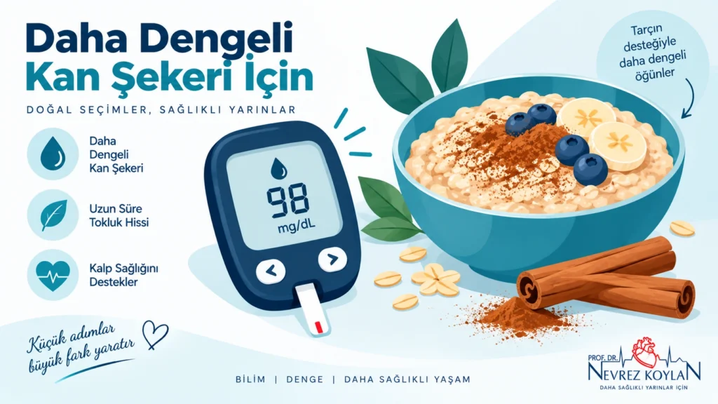Tarçının kan şekeri kontrolü ve insülin direnci üzerindeki etkisi görseli