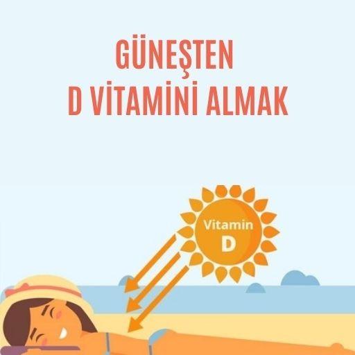 Güneşten D vitamini almak