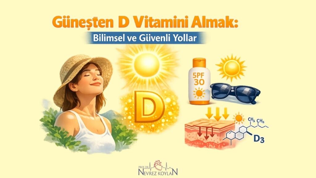 Güneşten D vitamini almak başlıklı blog yazısı kapağı