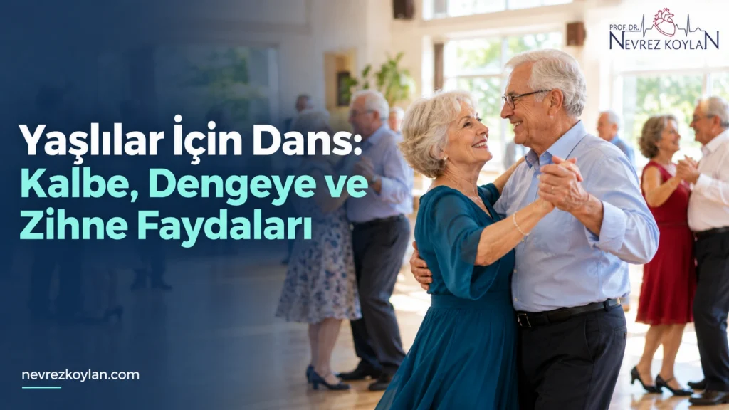 Yaşlılar için dans: gün ışığı alan salonda müzik eşliğinde dans eden gülümseyen yaşlı çiftler