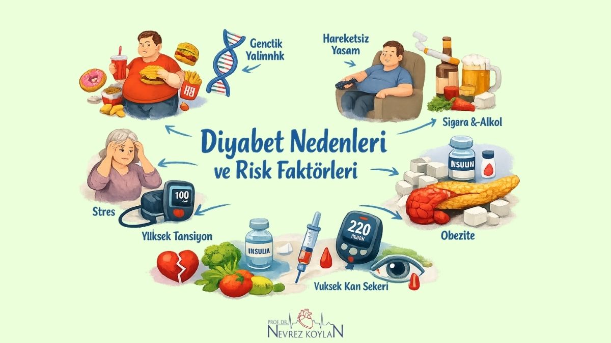 Diyabet nedenleri ve risk faktörleri konulu blog yazısı kapak görseli
