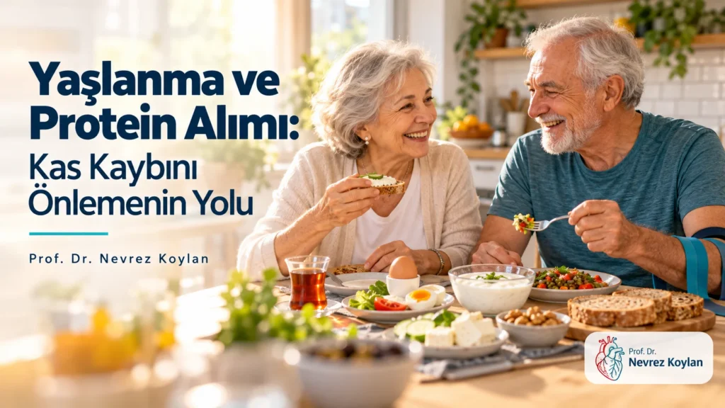Yaşlanma ve protein alımı: yumurta, yoğurt ve baklagillerle protein açısından zengin kahvaltı yapan yaşlı çift