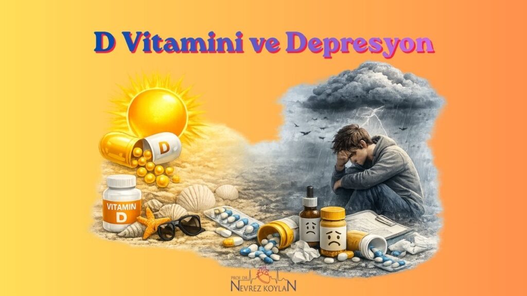D vitamini ve depresyon konulu blog yazısı için kapak görseli
