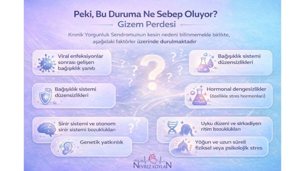 kronik yorgunluk sendromu nedenleri
