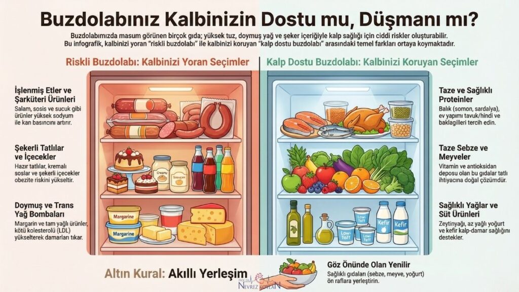 Buzdolabınız kalbinizin dostu mu, düşmanı mı?
