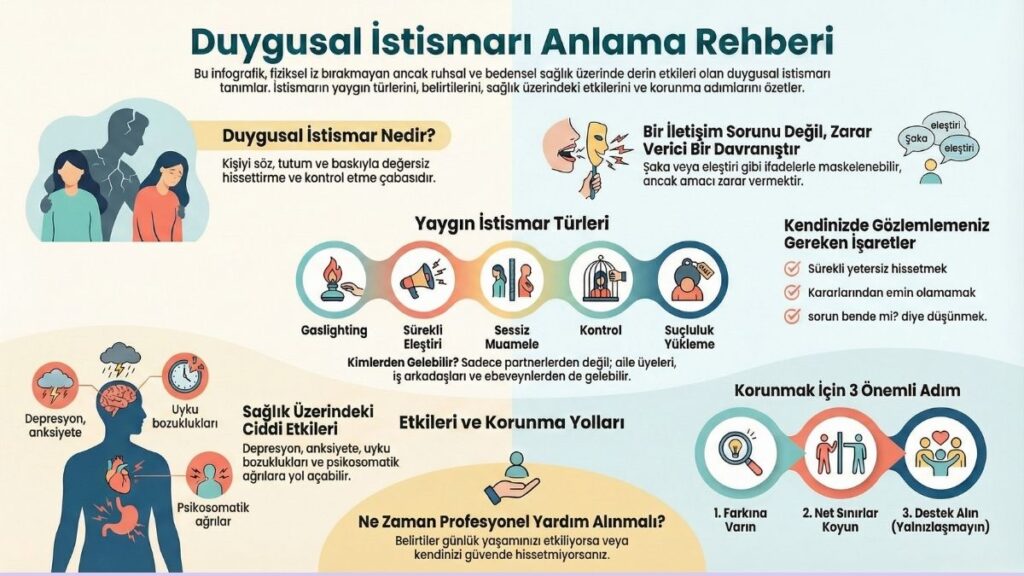 Duygusal istismarı anlama rehberi