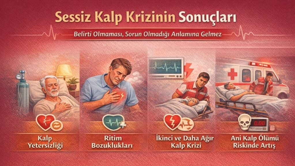 Sessiz kalp krizinin sonuçları