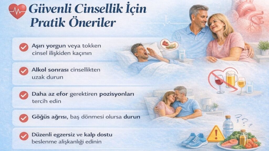 Güvenli cinsellik için pratik öneriler