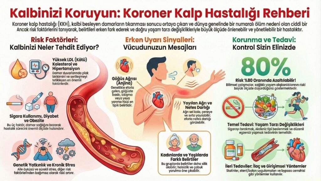 Koroner kalp hastalığı rehberi
