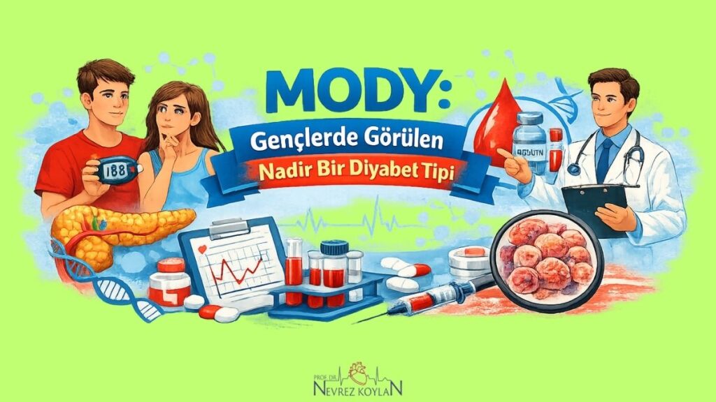 MODY: Gençlerde görülen nadir bir diyabet tipi başlıklı blog yazısı görseli