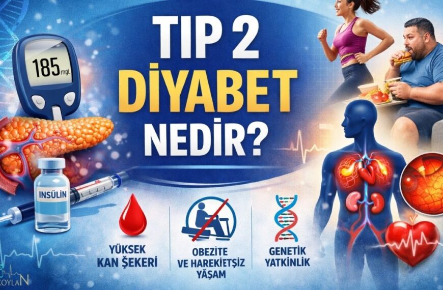 Tip 2 diyabet nedir konulu blog yazısı kapak görseli