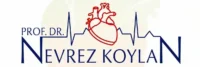 Prof. Dr. Nevrez Koylan logosu, gradient anatomik kalp arka plan
