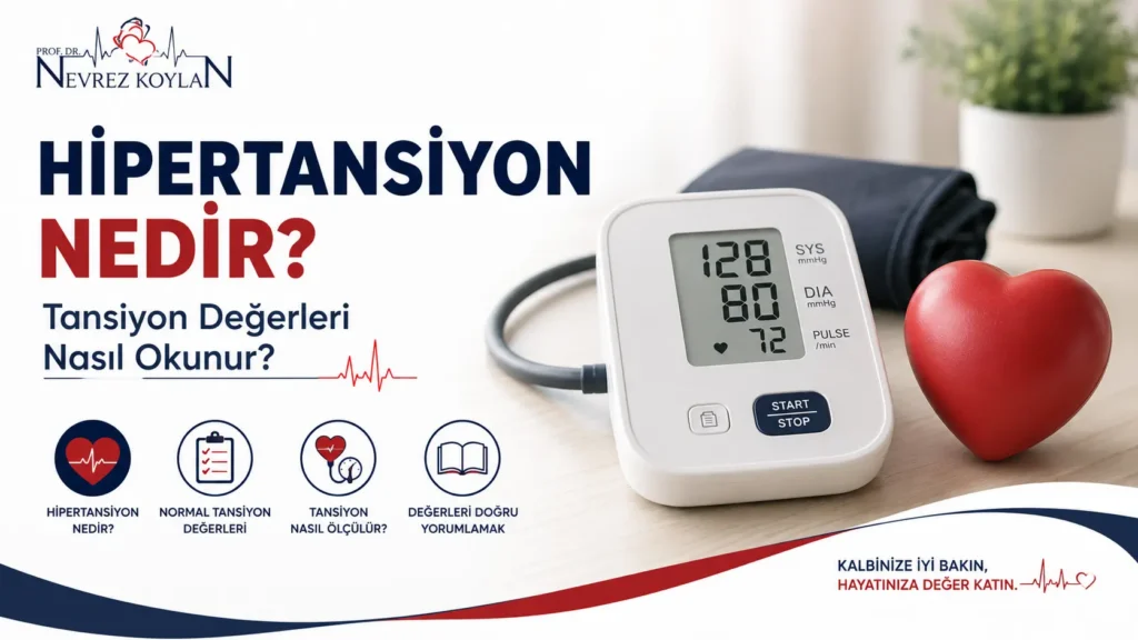 Hipertansiyon ve tansiyon değerleri