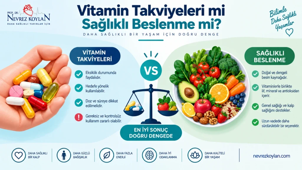Vitamin eksikliğini belirlemek için yapılan kan tahlili ve doktor kontrolü görseli