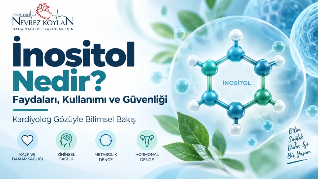 İnositol nedir, faydaları ve güvenliğini anlatan kapak görseli